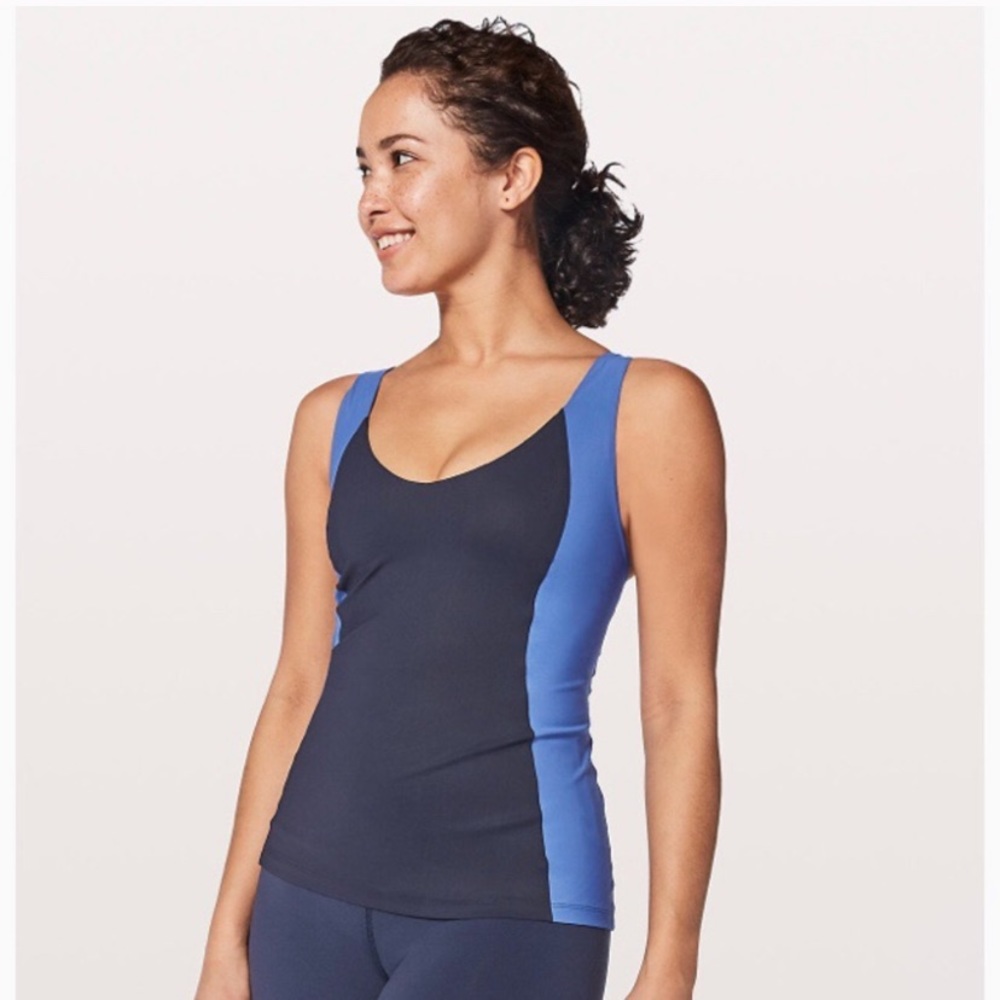 Lululemon long breath 2-in-1 tank